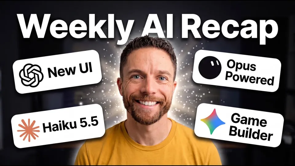Weekly AI Recap: GrokBot Just Did the Unthinkable, ChatGPT Looks Completely Different & More!